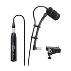 Audio-Technica ATM350U Evrensel Klipsli Montaj Sistemi ile Kardioid Enstrüman Mikrofonu