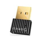 Auelek Bluetooth Adaptör USB 5.0, Mini Kablosuz Dongle Desteği Pc Laptop Windows 10/8/7 Sistem Bluetooth Kulaklık, Klavye, Fare, Hoparlör, Xbox Oyun Kontrolörü Için Siyah (Gereken Sürücü) - standart