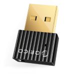 AUELEK ORICO Bluetooth Adaptör USB 5.0, Mini Kablosuz Dongle Desteği PC Laptop Windows 10/8/7 Sistem Bluetooth Kulaklık, Klavye, Fare, Hoparlör, Xbox Oyun Kontrolörü için Siyah (Gereken Sürücü)