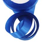 aufodara 22 Metre Düz Renkli Saten Kurdele 20 mm Geniş Kendin Yap Hediye Paketleme Fiyonkları El İşi Düğün Parti Aksesuarları (Kraliyet Mavisi, 10,7 cm - 24 Yard)