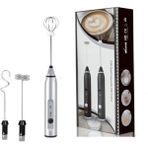 Augusts Elektrikli Süt Köpürtücü El Kablosuz Blender USB Mini Kahve Makinesi Çırpma Mikser Cappuccino Krem Yumurta Gıda Blender B (Yurt Dışından) - Elektrikli Mutfak Aleti Yedek Parça & Aksesuarları (80168015)