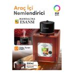 Auhma Af-09 Araç İçi Hava Nemlendirici & Koku Makinesi Mandalina Esansı 500Ml Aromaterapi Difüzör + Rgb Işıklı