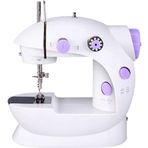 Auhma ASW1 Pedallı Beyaz Işıklı Mini Ev Dikiş Makinesi