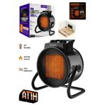 AUHMA AT1H 3000W Elektrikli Isıtıcı Fan – 3 Kademeli Ayar, Sessiz PTC Isıtma Teknolojisi