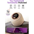 Auhma M116 Şarjlı Tüy Toplama Makinesi – 6 Bıçaklı, Dijital Ekranlı, Type-C Şarjlı Kumaş Tüy Temizleyici (Kıyafet, Koltuk, Battaniye) - Krem