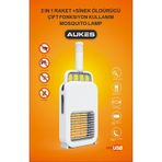 Aukes Raket + Sinek Öldürücü Cız Sarjlı
