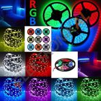Aukes Rgb Şerit Led 5M Silikonlu Dış / İç Mekan