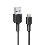 Aukey CB-BAL7-BK 0.9 mt Naylon Örgülü USB-A Lightning Kablosu