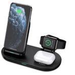 Aukey LC-A3 3 in 1 Siyah Kablosuz Şarj Cihazı