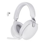Aula A500 Hybrid Anc 2.4ghz Kablosuz ve Bluetooth 5.4 Aux Mikrofonlu Kulak Üstü Kulaklık Beyaz