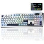 Aula F108 Pro Reaper Switch Kablolu/Kablosuz Mavi Gaming Klavye