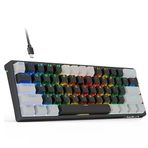 Aula F3261 Type-C Kablolu RGB Mekanik Siyah Renk Klavye