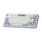 Aula F75 Mekanik Rgb Tkl Gray Switch Kablosuz Makrolu Hot Swap Klavye bej