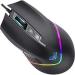 Aula F805 Chroma Backlıght Kablolu Gamıng Optık Mouse - Siyah