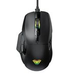 Aula F815 12800 DPI Rainbow 7 Tuşlu Makro Optik Oyuncu Mouse
