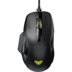 Aula F815 12800DPI Rainbow 7 Tuşlu Makro Optik Gaming Oyuncu Mouse - Siyah
