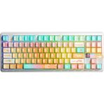 Aula F87 Pro V2 Mekanik Rgb Tkl Meteor Ice Cream Switch Kablosuz Makrolu Hot Swap Klavye Orange Juice - Turuncu
