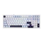 Aula F99 3 Modlu Rgb Hot Swap Mekanik Linear Graywood V3 Switch Kablosuz Makrolu Klavye Lacivert - Açık Mavi