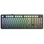 Aula F99 Pro 3 Modlu Mekanik Gaming Kablosuz Klavye RGB Hot Swap Nimbus V3 Switch Makrolu Oyuncu Klavyesi Gradyan Gri