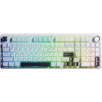 Aula F99 Pro 3 Modlu Rgb Hot Swap Mekanik Star Vector Switch Kablosuz Makrolu Klavye Lacivert lacivert