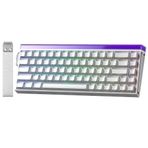 Aula Hero 68 Beyaz He Manyetik Klavye Rapid Trigger Jade King Switch 8000hz Rgb Neon Tkl Hot Swap Oyuncu Klavyesi