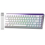 Aula Hero 68 He Manyetik Klavye Rapid Trigger Black King Switch 8000hz Rgb Tkl Hot Swap Oyuncu Klavyesi Beyaz