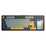 Aula L99 4" Akıllı Dokunmatik Ekranlı 3 Modlu Rgb Hot Swap Raindrop Switch Mekanik Kablosuz Oyuncu Klavyesi Turuncu