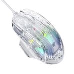 Aula S80 7200 Dpi 7 Tuşlu Rgb Şeffaf Optik Şeffaf Renk Oyuncu Mouse