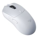 Aula SC580X Beyaz Lightweight PAW3395 Sensor 10000 DPI 1000Hz Kablolu ve Kablosuz Gaming Oyuncu Mouse