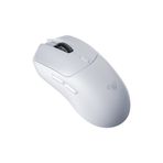 Aula SC580X LightWeight Beyaz Şarjlı Makrolu Ergonomik Optik Kablolu/Kablosuz Oyuncu Mouse