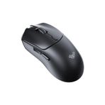 Aula SC580X Lightweight PAW3311 Sensör 10000 DPI 1000Hz Kablolu ve Kablosuz Gaming Oyuncu Mouse Siya