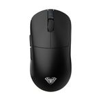 Aula V9 Pro Plus 26000 DPI PAW3395 8000Hz Tri-Mode Kablosuz RGB Omron Switch Lightweight E-Spor Gaming Oyuncu Mouse Siya