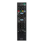 AULCMEET RM-GD027 Sony Bravia TV KDL-55W804A KDL-55W804A KDL-55W800A KDL-440W900A KDL-55W850A KDL-47W850A KDL-42W850A KDL-46W708A KDL-46W704A KDL-46W704A KDL-ile Uyumlu Uzaktan Kumandayı Değiştirin 46W x 70 0A