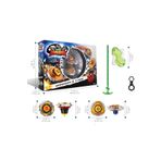AULDEY Infinity Nado Battle Buddha ve Blast Flame Metal Topaç 2´li Set