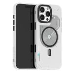 Aulumu A16 iPhone 16 Pro Max Manyetik Termal Kılıf | Güncellenmiş Kamera Kontrolü | IMD Teknolojisi | Magsafe ile Uyumlu | Komple Sarma | Dokunmatik Şeffaf Beyaz