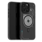Aulumu A16 iPhone 16 Pro Max Manyetik Termal Kılıf | Güncellenmiş Kamera Kontrolü | IMD Teknolojisi | Magsafe ile Uyumlu | Komple Sarma | Dokunmatik Şeffaf Gri