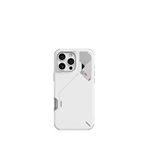 Aulumu Iphone 16 Pro Max Beyaz Soğutmalı Isı Göstergeli Magsafe Uyumlu Telefon Kılıfı