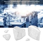 AUNMAS 5 Gram Yüksek Saflıkta%99,995, İndiyum Topakları İndiyum İndiyum, Metal Topaklarındaki İndiyum Külçeleri Bloklar