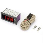 AUNMAS TPM-900 220 V Dijital Sıcaklık Kontrol Cihazı LED Panel Metre, Buzdolabı Fermentörü için Sensör Termostat Kontrol Cihazı ile