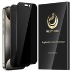 Auphoe 2 Paket 360 Gizlilik iPhone 15 Pro Ekran Koruyucu 4 Yollu Anti Casus Filtre 9H Temperli Cam Filmi Apple 15 Pro 6.1 inç