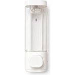Aura Bath Mutfak ve Banyo Için Duvara Monte Pratik Sıvı Sabun ve Şampuan Dispenseri - Lüks Tasarım - 300ML - Beyaz