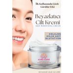 Aura Care Cilt Beyazlatıcı Krem - Vücut, Yüz Ve Genital Bölge Etkili (GLUTATYON, KOJİK ASİT, KOLAJEN ÖZLÜ)