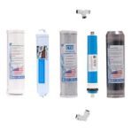 Aura Cebillion Compact Uyumlu 5'li Filtre Seti (Vontron Membran+Post Carbon) (Beyaz)