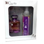 Aura EDT 100 ml Kadınlar İçin Cecile Aromatik Koku ve 150 ml Body Mist Seti