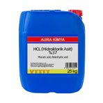 Aura Kimya Hidroklorik Asit Hcl 25 Kg %37 1034