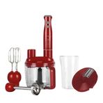 Aura Mastermix Kırmızı Blender Seti