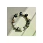 AURA STONE BLK-RTLK-12mm Aurastone Rutil Kuvars Doğal Taş 12Mm Bileklik
