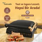 Aura Tost Makinası - Siyah - Altın