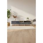 Aura Tv Ünitesi 220CM: 2 Raf, 3 Çekmece - Aytaşı/antrasit