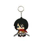 Aurabeam Attack-s on Titan-s Mikasa-s AOT Anahtarlık Japon Anime ve Manga Figürü Kolye Ucu